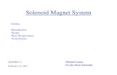 Solenoid Magnet Systemmcdonald/mumu/target/... · 2012. 2. 14. · Solenoid Magnet System Michael Lamm For the Mu2e Solenoids RESMM’12 February 13, 2011 Outline •Introduction