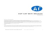 ESP-12F WiFi Module 

Shenzhen Anxinke Technology CO;LTD