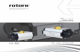 (5 èï´ - Rotork...• ISO 80079-36：爆発性雰囲気での非電気機器 – 基本的な 方法と要件 • ISO 80079-37：爆発性雰囲気での非電気機器 – 保護構造