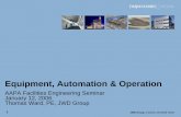 Equipment, Automation & Operation · 2006. 1. 19. · 8 JWD Group, A division of DMJM Harris Gate Automation – OCR currently can read 95% to 98% of container and chassis numbers