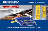 One smart printer to print it all - RS Components › 909c › 0900766b80e6e99f.pdfM71-R6200 B-489 Polyester with permanent rubber adhesive White Matt -40°C to 120°C 30 days General