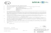 Sira Certification Service · 2018. 1. 12. · Sira Certification Service Unit 6 Hawarden Industrial Park, Hawarden, CH5 3US, United Kingdom Tel: +44 (0) 1244 670900 Fax: +44 (0)