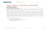 HSSE RISK CONTROL MANUAL · QCLNG-BX00-ENV-TMP-000006 Environmental Field Constraints - Assessment Guideline QCLNG-BX00-ENV-PLN-000038 Safe Driving Manual QCQGC-BX00-HSS-STD-000019