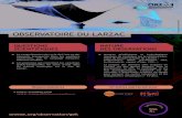 OBSERVATOIRE DU LARZAC · 2019. 10. 9. · Larzac. NATURE DES OBSERVATIONS Mesures géodésiques et hydrologiques répétées ou continues sur le système kars-tique du Durzon (Causse