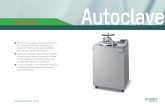Autoclave...2018/06/04  · is upright systems and contains enough vertical space for two baskets. Reliable Sterilization Partner Lab Series Autoclave n LCD display n Fast cooling
