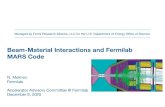 Beam-Material Interactions and Fermilab MARS Code...Colliding Beam Interactions, Fermilab-FN-732 (2003), LHC Project Report 633, CERN (2003)) • “MARS predictions of 16 years ago