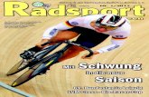 Radsport in Sachsen, Ausgabe 1/2017 · 2017. 4. 28. · Editorial 2 I RADSPORT IN SACHSEN 1/2017 Vor ihnen liegt die erste Ausgabe 2017 un - serer Zeit - schrift, die nun bereits