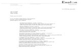 Submittal of Exelon Generation Company, LLC, Quality Assurance … · 2012. 12. 2. · (Exelon) is submitting Revision 84 of the Exelon Quality Assurance Topical Report ... implement