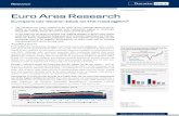 Investment Research Euro Area Research...Important disclosures and certifications are contained from page 6 of this report. Investment Research — General Market Conditions The European
