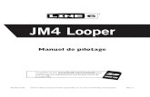 JM4 Looper Manual de pilotage - Revision C › data › 6...connecter la JM4 à une console de mixage, de sonorisation, à une interface d’enregistrement ou tout autre équipement