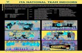 ITA NATIONAL TEAM INDOORS...2013/04/28  · 2013 Alex Domijan ITA NATIONAL TEAM INDOORS ALL-TOURNAMENT TEAM ITA Division I National Men’s Team Indoor Championship has been annually