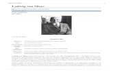 Ludwig von Mises - Brainternet · 2017. 2. 25. · Ludwig Heinrich Edler von Mises nait à Lemberg en Autriche-Hongrie (aujourd'hui, Lviv) le 29 septembre 1881. Il voit le jour dans