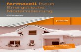 fermacell focus Energetische Modernisierung...fermacell Gipsfaser-Platte 0,01 0,32 0,03 Außenseite 0,04 (Wärmeübergangswiderstand R SE) Wärmedurchlasswiderstand der Decke 4,12