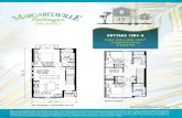 Cottage 1384-a - New Home Builder Orlando - Margaritaville...Margaritaville Resort Orlando reserves the right to make changes to these floor plans, specifications, dimensions and elevations