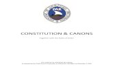 CONSTITUTION & CANONS · 2019. 6. 18. · Terms used in these Canons are defined, for purposes of this document, as follows: (a) “Bishop” refers to a Bishop Diocesan elected to