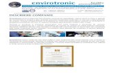 DESCRIERE COMPANIE - Envirotronic · 2018. 4. 25. · monitorizarea si analiza calitatii mediului inconjurator (apa, aer, sol), precum si dotarea completa a laboratoarelor de analize