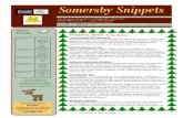 Somersby Snippets · 2020. 11. 30. · 0407 039 479 On Wednesday, 19 Chantelle Singh gazchonxav@hotmail.com ... It's time to get in the mood for Christmas. We look forward to showcasing