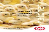 Hatchery Management Guide - Cobb Africa...COBB Hatchery Management Guide COBB COntents Page 14. Hatchery design 23-26 14.1 structure 23 14.2 Installation of Hatcher and Incubation