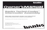 Owner’sManual with Installation InstructionsTHIS MANUAL IS FOR USE WITH SYSTEMS 25974 & 25975 Gale Banks Engineering 546 Duggan Avenue • Azusa, cA 91702 (626) 969-9600 • Fax