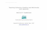 Teaching Computer Graphics and Multimedia with Quest3D …public.beuth-hochschule.de/~godberse/nocms/god/Go07a.pdf · 2007. 9. 17. · Godbersen, Quest3D Talk(aachen.doc, 14.09.07)