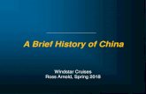 A Brief History of China - Lakeside Institute of Theology · PDF file Deng Xiao china Chinese . MA. SHANG. AND ZHOU DYNASTIES. CHINA. 400 BCE - 221 BCE . ... Jiang River Yellow Sea