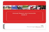 Annual Report and Accounts 2008-9 - GOV UK · 14 Pentonville Road, London, N1 9HF w t 0300 123 0860 f 020 7713 2729 e info@passengerfocus.org.uk Dear Secretary of State I have pleasure