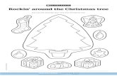 Rockin' SC H O LA S C around the Christmas tree Cut out ... · Rockin' SC H O LA S C around the Christmas tree Cut out and decorate your very own Christmas tree FREE RESOURCE Resource