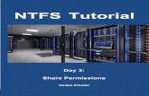 NTFS Tutorial Understanding NTFS Permissions NTFS Tutorial · PDF file 2020. 11. 17. · NTFS Tutorial Understanding NTFS Permissions Page 2 How to Share Folders Although the concept