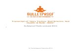 Transcript - Gary Taubes- Bad Science, Gut Health, & NuSi - #223 · 2020. 10. 25. · Bulletproof Toolbox Podcast #223, Gary Taubes 2 Warning and Disclaimer The statements in this