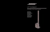 L1 Compact Covers 320042 00 - Bose...L1® Compact Portable Line Array System Owner’s Guide Brugervejledning Bedienungsanleitung Guía de usario Notice d’utilisation Manuale di