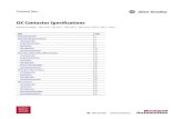 IEC Contactor Specifications · 2017. 12. 6. · Approximate Dimensions 77. 2 Rockwell Automation Publication 100-TD013E-EN-P - June 2015 IEC Contactor Specifications Additional Resources