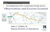InterCounty Connector (ICC): Observations and Lessons Learned · 2 Project Overview The InterCounty Connector (ICC) / MD 200 18 mile tolled highway linking I-370/I-270 with I -95/US