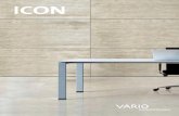 ICON - office-roxx.de · cushions – VARIO ICON seats can create attractive seating areas in cafeterias, canteens or as informal discussion units. Optional versions are also available