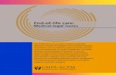 End-of-life care: Medical-legal issuescagp.ca/resources/Documents/CMPA End of Life Care... · 2016. 1. 18. · End-of-life care: Medical-legal issues End-of-life issues are currently