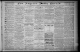 Los Angeles daily herald (Los Angeles, Calif. : 1873) (Los Angeles … · 2017. 12. 18. · NO. 54. Los Angeles Daily Herald. VOL. VI. LOS ANGELES, SUNDAY MORNING, MAY28, 1876. Late