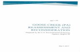 Goose Creek (PA) Reassessment and Reconsideration...County boundary in Pennsylvania, with the majority of the watershed being in Chester County. Goose Creek confluences with East Branch