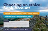 Charity Bank Accounts · 2020. 2. 18. · Charity Bank Accounts For use by charities & churches An analysis of 5 of the more ethical options Money Makes Changeaims to help Christians