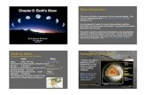 Chapter 6: Earth's Moon - GGCA Science Labggcascience.weebly.com/uploads/9/5/1/9/9519385/chapter_6_earth_s_moon.pdfChapter 6: Earth's Moon Earth Science 8th Grade Mr. Janssen GGCA
