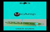 061221 MicAmp User Manual - DACS AudioThe MicAmp is an ultra low noise microphone amplifier. It uses three super matched pairs of transistors for the main gain stage, giving low noise
