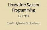 Linux/Unix System Programming - Syl9.com 1.pdf · •When working with Unix, you spend most of your time working with files. In Unix, there are three basic types of files − •Ordinary