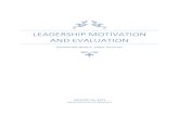 Leadership Motivation and Evaluation · 2021. 1. 26. · 2021 LEADERSHIP MOTIVATION AND EVALUATION SUE MITCHELL-WALLACE, FAGO, PRESENTER Hints for successful Chapter Leadership at