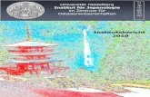 Institutsbericht 2010 - Heidelberg University › md › zo › japanologie › institut › ib_2010.pdf · „Nihongo o hanasu kai“) in Heidelberg durch Dr. Iijima Shôji. 3. Mitarbeiter