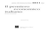 anno diciannovesimo Il pensiero economico italiano · «Il pensiero economico italiano» is an International Peer-Reviewed Journal. ... ismondi è indubbiamente un autore di difficile