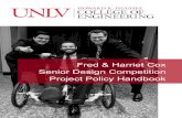 Fred & Harriet Cox Senior Design Competition › sites › default › files › page...Fred and Harriet Cox Senior Design Competition Overview . The Howard R. Hughes College of Engineering