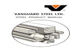 VANGUARD STEEL LTD. · 2013. 1. 31. · vanguard steel ltd. product manual index sections contents pages 1. alloy steels aisi 3312 1-3 aisi 4130 4-5 aisi 4140 6-8 aisi 4145 9 aisi