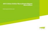 Home iResearch - 2015 China Online Recruitment Report7 7 Status Quo of China Online Recruitment Industry Steady Increase of Employers Recruiting Online Source: SAIC, financial results