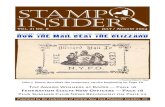 Stamp Insider : March/April 2004 Insider/Older PDFs/0407.pdf4 Stamp Insider July / August 5 2004 U.S. New Issues 2004 Canada New Issues Jan. 2 Pacific Coral Reef 37¢ sgl., 10 designs,