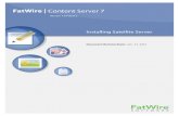 Installing Satellite Server - Oracle · 2012. 2. 20. · 7 Installing Satellite Server 7.6 Patch 2 Chapter 1 Satellite Server Configurations Satellite Server is a product that works