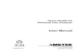 Dycor QuadLink Residual Gas Analyzer - irem senuhv.cheme.cmu.edu/manuals/residualgasanalyzerquadlink...viii | Dycor QuadLink Residual Gas Analyzer Electromagnetic Compatibility (EMC)