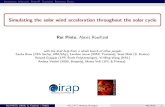 Simulating the solar wind acceleration throughout the solar cycle · 2015. 5. 22. · IntroductionWind cycleMulti-VPConclusionReferencesBonus Simulating the solar wind acceleration